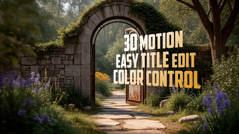 The Doors Titles After Effects Template - Features Image 2