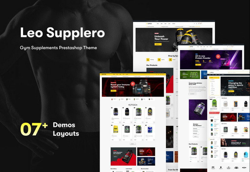 Leo Supplero - Gym Supplements Prestashop Theme - Features Image 1