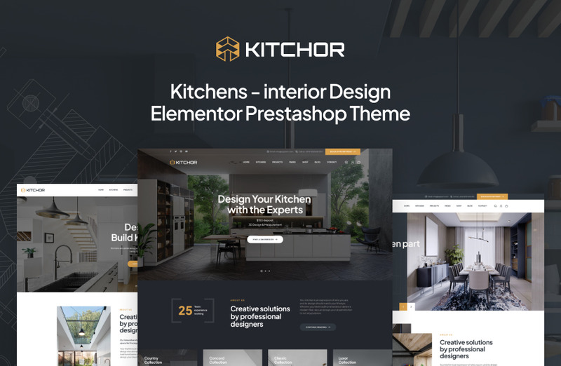 Leo Kitchor - Interior Design Elementor Prestashop Theme - Features Image 1