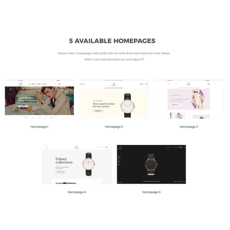 TM Penguinwatch - Hand watch, Fashion, Accessories PrestaShop Theme - Features Image 1