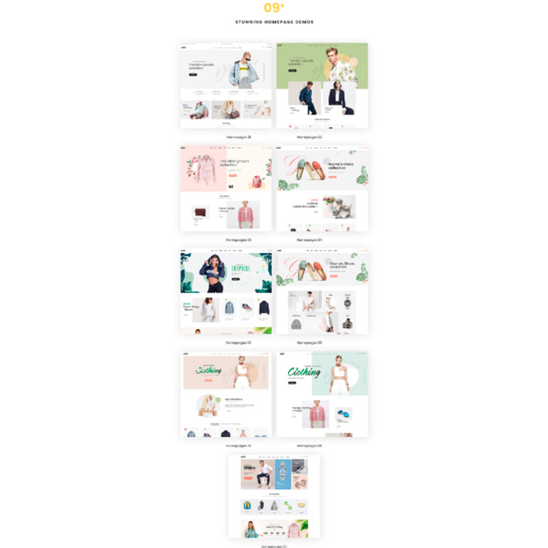 TM Noir - Innovatieve Prestashop Thema Mode - Eigenschappen Afbeelding 1