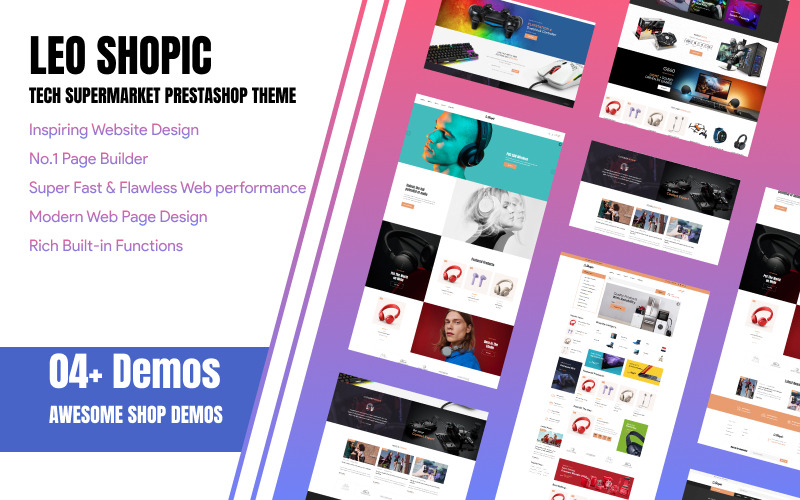 TM Shopic - Technology Supermarket Prestashop Theme - Features Image 1