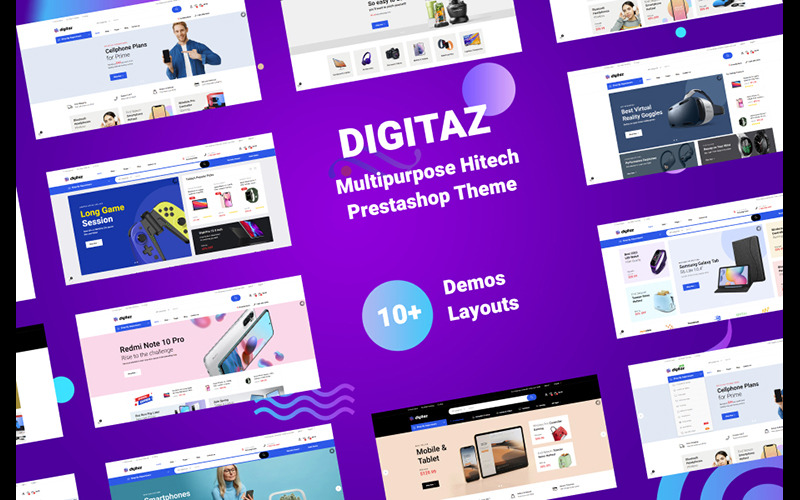 Leo Digitaz - Multipurpose Hitech Prestashop Theme - Features Image 1