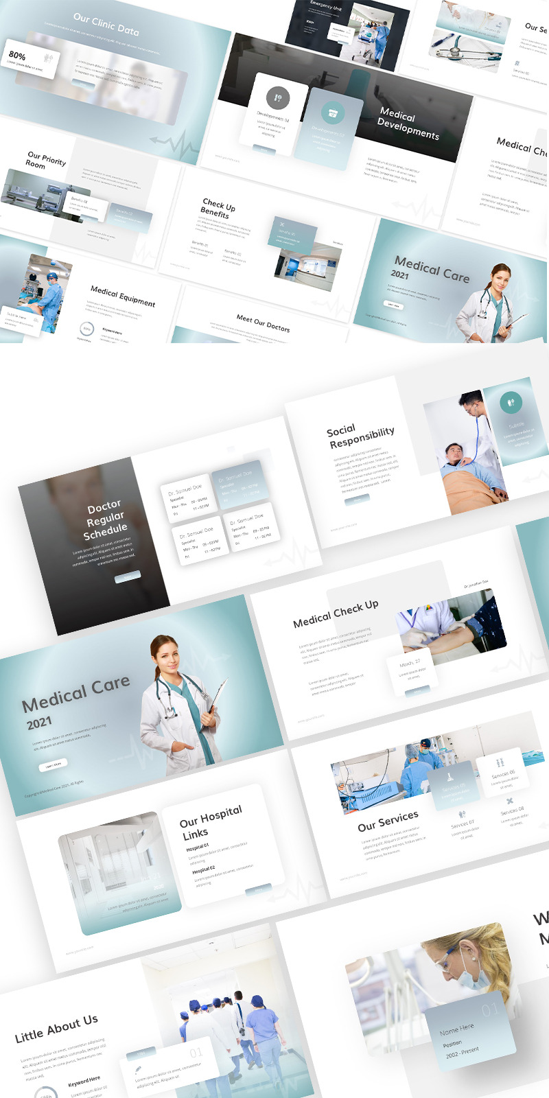 Medical Care 2 Powerpoint Template - Features Image 1