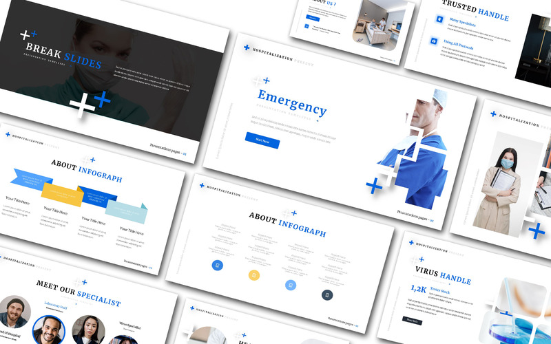 Hospitalization Powerpoint Template - Features Image 1