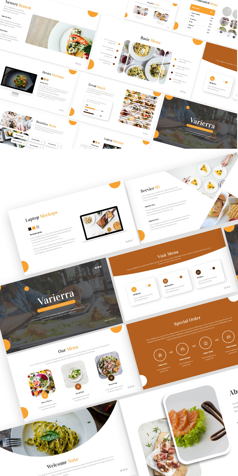 Food Noodle Powerpoint Template - Features Image 1