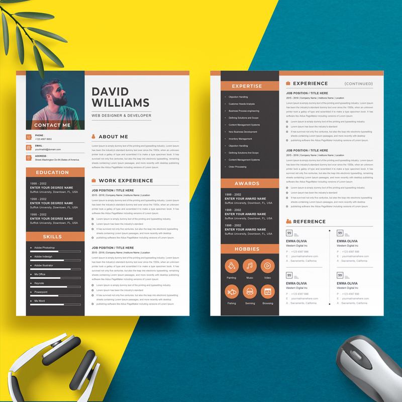 David Williams - Web Designer & Developer CV - Obraz funkcji 2