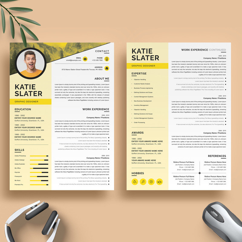 Katie Slater - CV projektanta graficznego - Obraz funkcji 2
