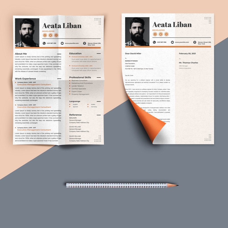 Aeata Liban - Web Developer Printable Resume Templates - Features Image 2