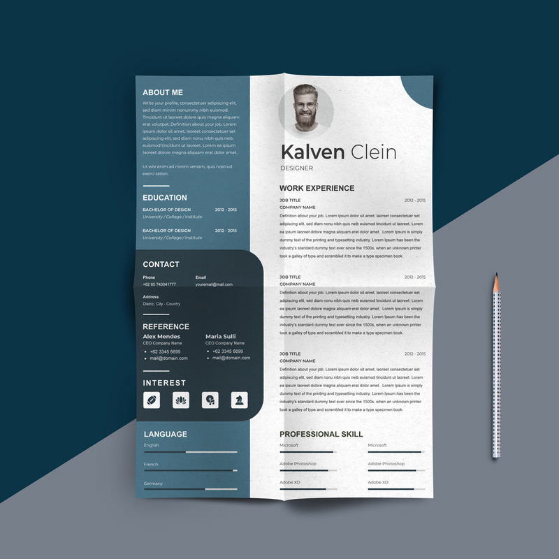 Kalven Clein - Web Designer Resume Templates - Features Image 1