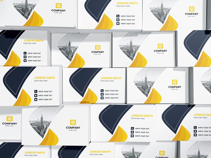 Clean Business Card Illustrator, Photoshop, Indesign & Canva Template - Features Image 4