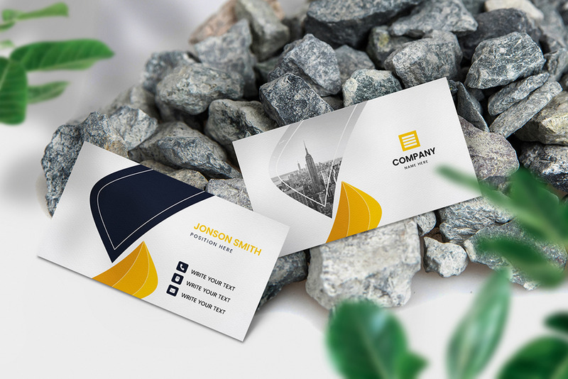 Clean Business Card Illustrator, Photoshop, Indesign & Canva Template - Features Image 2