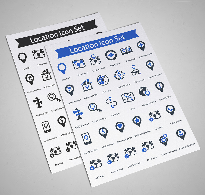 Location Iconset template - Features Image 1