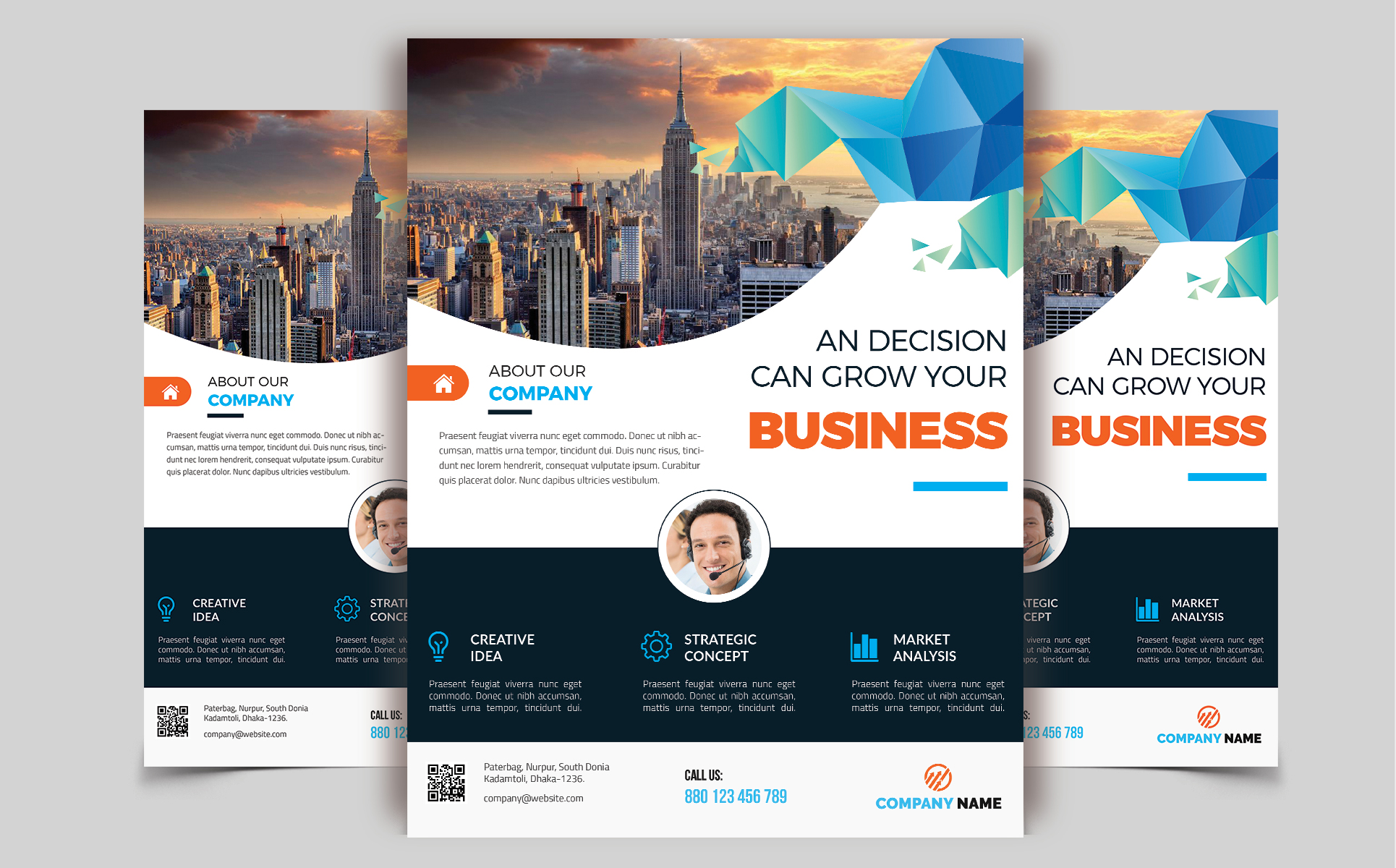 Download Фирменный стиль "Business Flyer Vol-43 - Corporate Identity Template" / Business Flyer Vol-43 - Corporate Identity Template - Фирменный стиль advertisement,agency flyer,agency publisher,business,clean design,corporate flyer,creative flyer,flyer template,illustrator flyer,marketing,multipurpose flyer,new company ad,orange,promotion 
