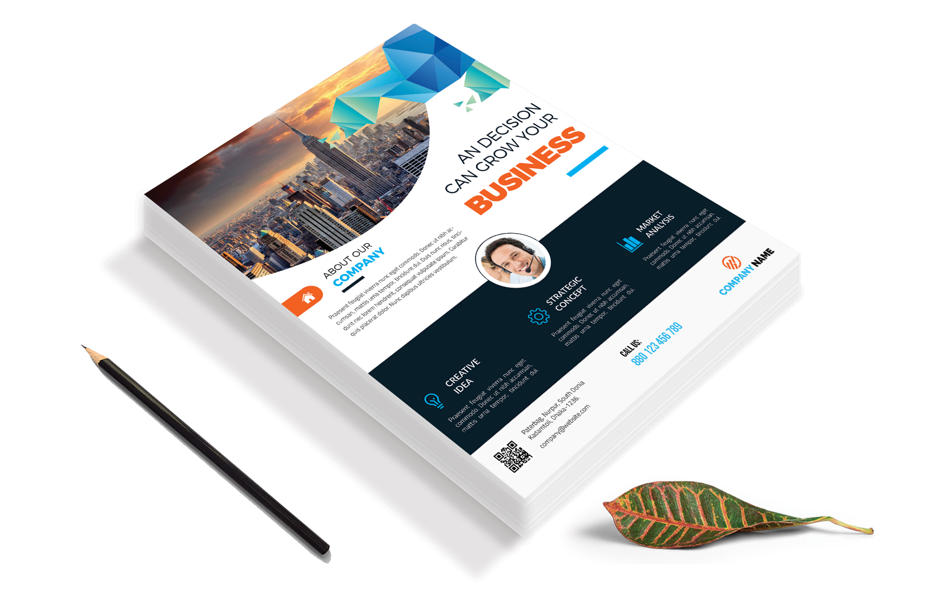 Download Фирменный стиль "Business Flyer Vol-43 - Corporate Identity Template" / Business Flyer Vol-43 - Corporate Identity Template - Фирменный стиль advertisement,agency flyer,agency publisher,business,clean design,corporate flyer,creative flyer,flyer template,illustrator flyer,marketing,multipurpose flyer,new company ad,orange,promotion 