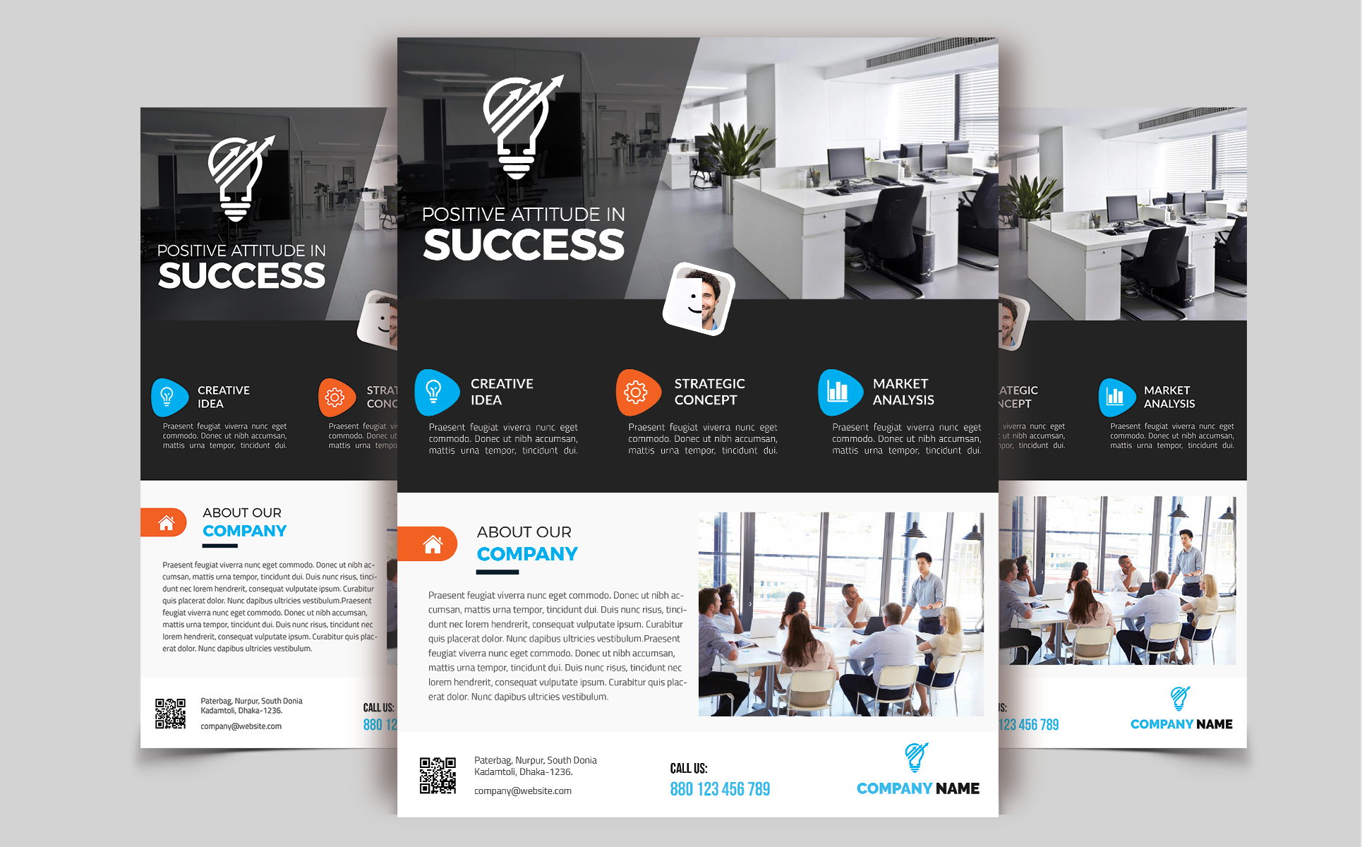 Download Фирменный стиль "Business Flyer Vol-74 - Corporate Identity Template" / Business Flyer Vol-74 - Corporate Identity Template - Фирменный стиль advertisement,agency flyer,agency publisher,business,clean design,corporate flyer,creative flyer,flyer template,illustrator flyer,marketing,multipurpose flyer,new company ad,orange,promotion 