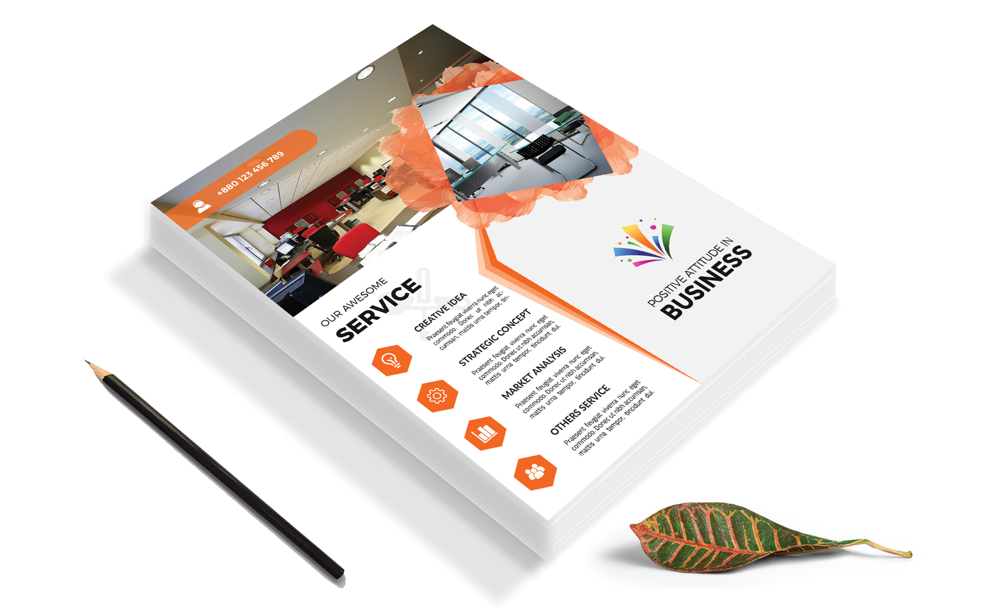 Download Фирменный стиль "Business Flyer Vol-113 - Corporate Identity Template" / Business Flyer Vol-113 - Corporate Identity Template - Фирменный стиль advertisement,agency flyer,agency publisher,business,clean design,corporate flyer,creative flyer,flyer template,illustrator flyer,marketing,multipurpose flyer,new company ad,orange,promotion 