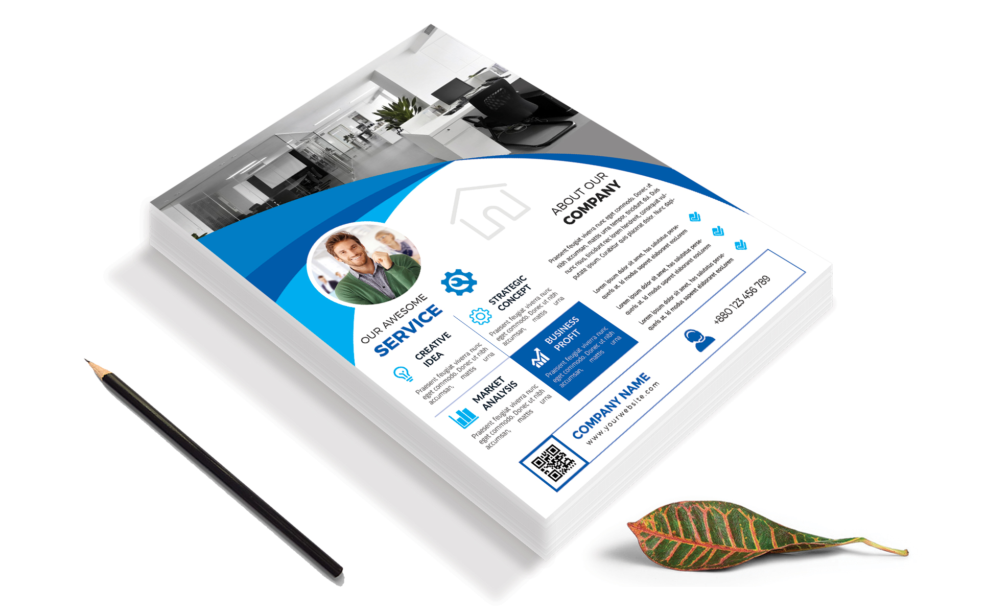 Download Фирменный стиль "Business Flyer Vol-154 - Corporate Identity Template" / Business Flyer Vol-154 - Corporate Identity Template - Фирменный стиль advertisement,agency flyer,agency publisher,business,clean design,corporate flyer,creative flyer,flyer template,illustrator flyer,marketing,multipurpose flyer,new company ad,orange,promotion 