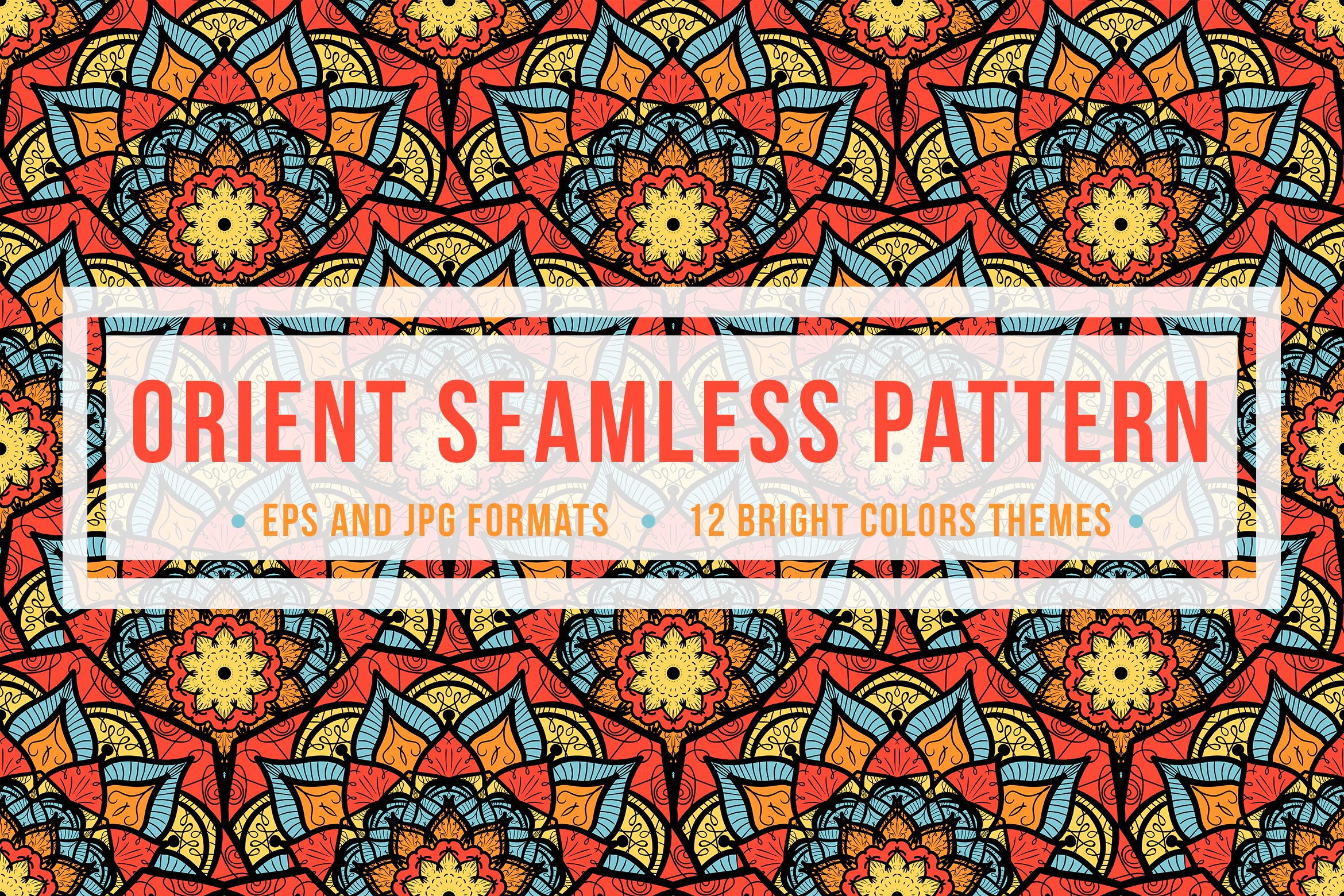 Download Pattern "240 Mandala Seamless Bundle Pattern" / 240 Mandala Seamless Bundle Pattern - Pattern на тему графика wedding,invitation,card,vintage,hand-drawn,illustration,bundle,design,template,retro,greeting,blog,packaging,fashion,elements,decorative,ornamental,vector,floral,clothing,boho,texture,fabric,