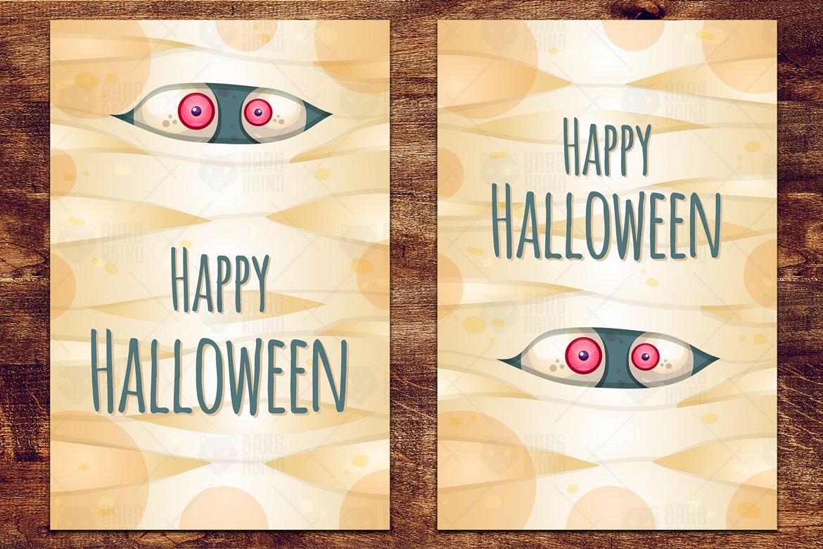 Download Фирменный стиль "Happy Halloween With Mummy - Corporate Identity Template" / Happy Halloween With Mummy - Corporate Identity Template - Фирменный стиль на тему графика lettering,fun,card,typography,hand-drawn,illustration,poster,design,template,greeting,party,postcard,fall,autumn,vector,text,art,color,comic,happy,holiday,magic,flat,background,graphic,season