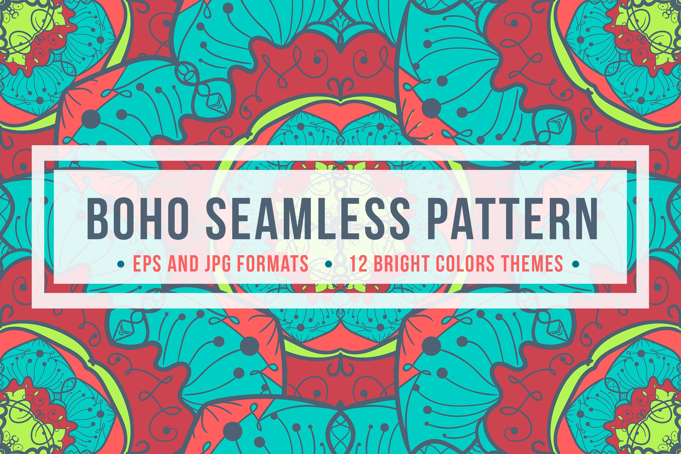 Download Pattern "240 Mandala Seamless Bundle Pattern" / 240 Mandala Seamless Bundle Pattern - Pattern на тему графика wedding,invitation,card,vintage,hand-drawn,illustration,bundle,design,template,retro,greeting,blog,packaging,fashion,elements,decorative,ornamental,vector,floral,clothing,boho,texture,fabric,