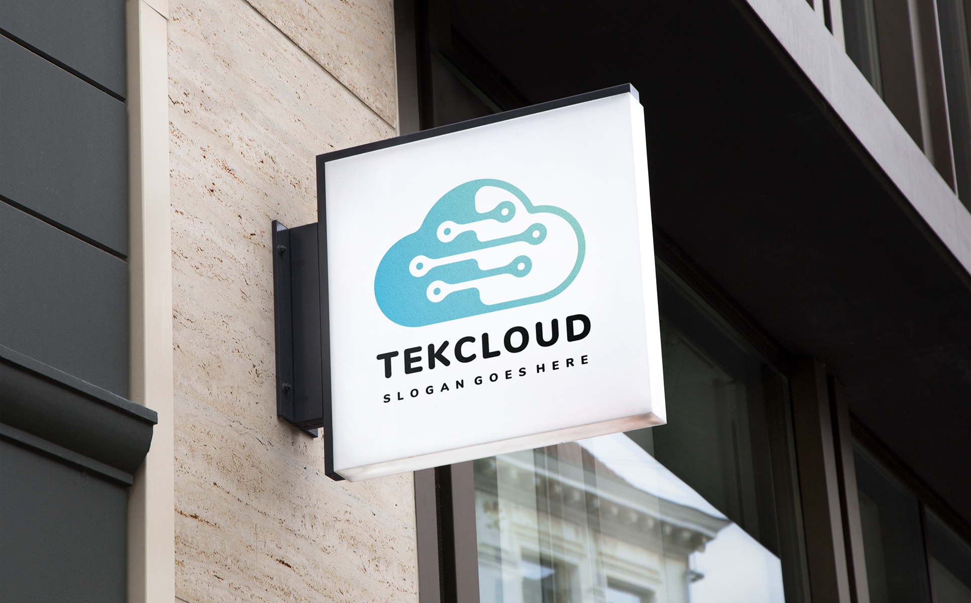 Download Шаблон логотипа "Cloud Technologies Logo Template" / Cloud Technologies Logo Template - Шаблон логотипа на тему графика cloud business,cloud company,cloud computing,cloud server,cloud technology,computing,creative,cycle,design,hosting,identity,management,play,service,sky,tech,data