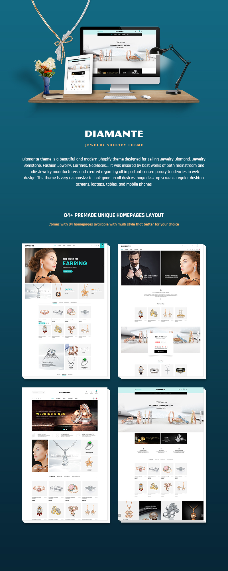 Jewelry &amp; Accessories Shopify Theme