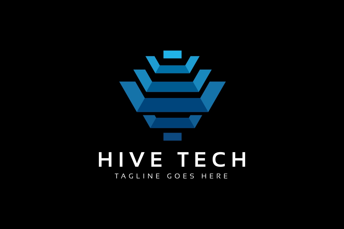 Download Шаблон логотипа "Hive Tech Logo Template" / Hive Tech Logo Template - Шаблон логотипа на тему графика agency,app,business,cable,communication,company,connect,corporate,creative,digital,flat,globe,hexa,hexagon,icon,internet,logo,media,modern,professional