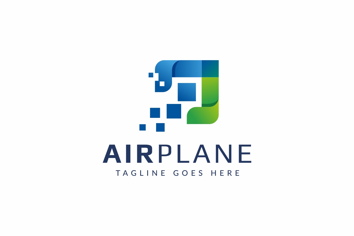 Download Шаблон логотипа "AIRPLANE - Logo Template" / AIRPLANE - Logo Template - Шаблон логотипа на тему графика air,airplane,airport,booking,colorful,delivery,destination,flight,fly,getaway,global,holiday,jet,journey,jumbo,logistics,plane,resort,shipping,sky
