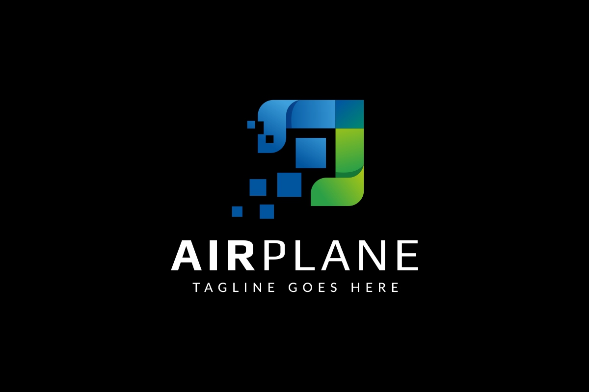 Download Шаблон логотипа "AIRPLANE - Logo Template" / AIRPLANE - Logo Template - Шаблон логотипа на тему графика air,airplane,airport,booking,colorful,delivery,destination,flight,fly,getaway,global,holiday,jet,journey,jumbo,logistics,plane,resort,shipping,sky