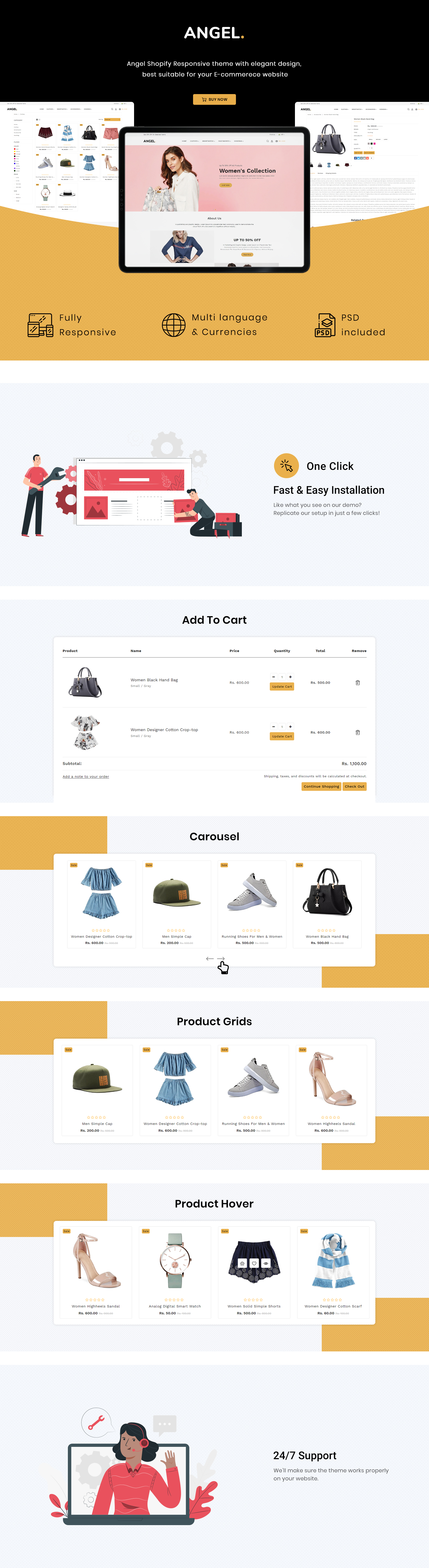 Angel Fashion Shopify Theme