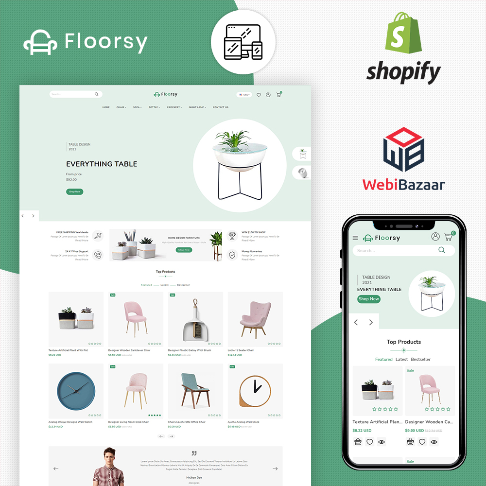 Responsive Furniture Shopify Theme