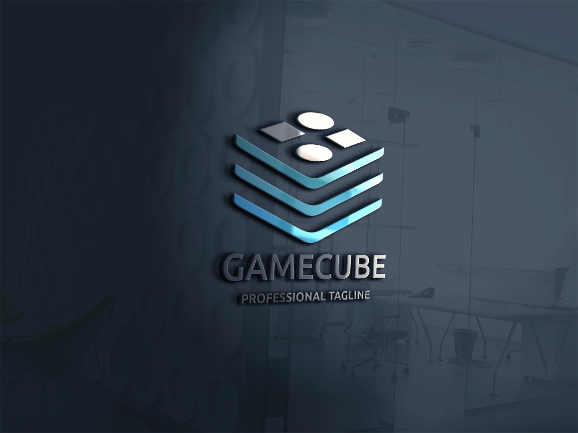 Download Шаблон логотипа "Game Cube Logo Template" / Game Cube Logo Template - Шаблон логотипа на тему графика action,actions,adventure,colorful,communication,computer,controller,cube,developer,development,electronic,event,game,game team,gamepad,gamer,gaming,internet,ipad,media