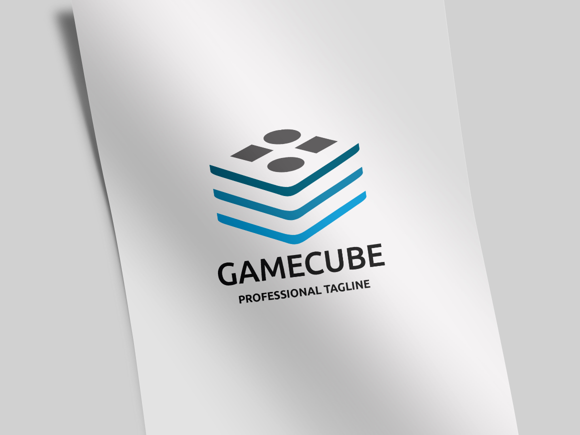 Download Шаблон логотипа "Game Cube Logo Template" / Game Cube Logo Template - Шаблон логотипа на тему графика action,actions,adventure,colorful,communication,computer,controller,cube,developer,development,electronic,event,game,game team,gamepad,gamer,gaming,internet,ipad,media