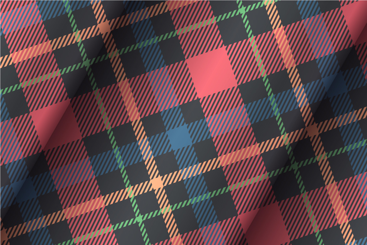 Set 5 Tartan Seamless Patterns | Elements PNG, Design Pattern