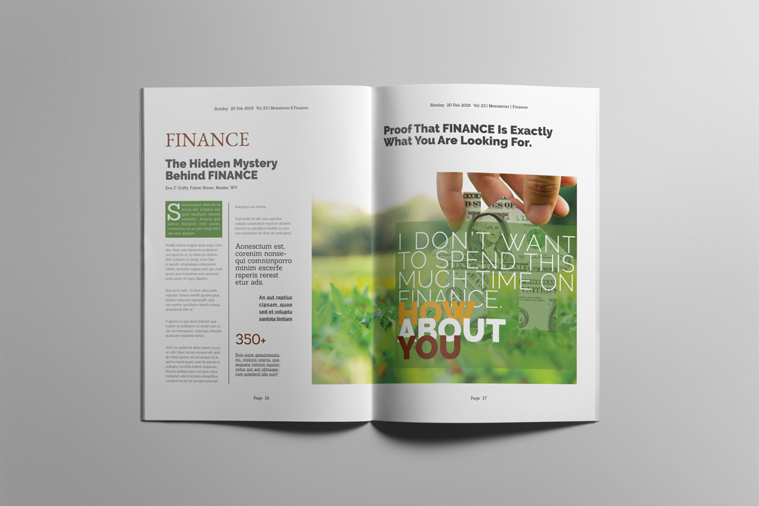 Download Фирменный стиль "Business Newsletter Layout  #03" / Business Newsletter Layout  #03 - Фирменный стиль на тему графика newsletter,brochure,corporate,business,magazine,layout,indesgn,design,creative,swiss,minimal,a4,real,estate,annual,report,print,cmyk