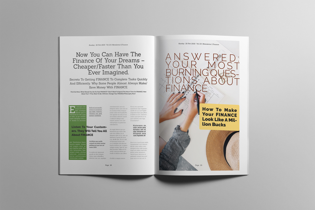 Download Фирменный стиль "Business Newsletter Layout  #03" / Business Newsletter Layout  #03 - Фирменный стиль на тему графика newsletter,brochure,corporate,business,magazine,layout,indesgn,design,creative,swiss,minimal,a4,real,estate,annual,report,print,cmyk