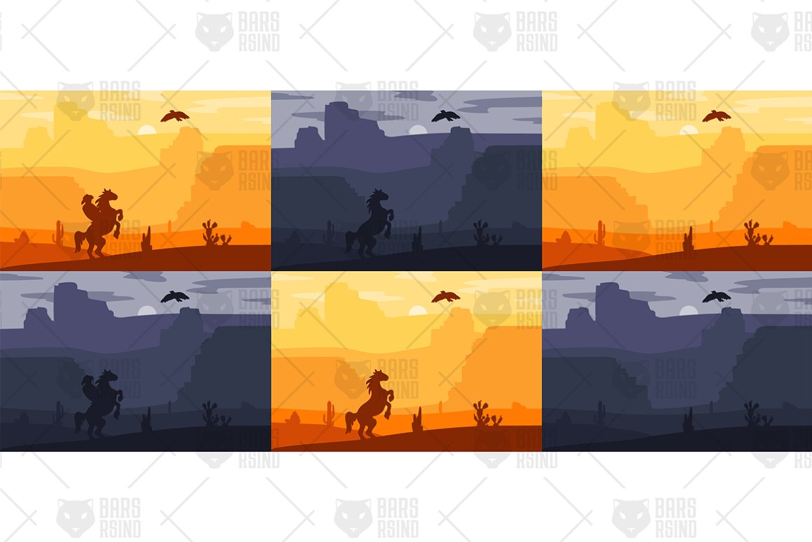 Download Vector "Retro Wild West Hero On Horse - Vector Image" / Retro Wild West Hero On Horse - Vector Image - Vector на тему графика wild,west,illustration,vector,background,western,landscape,desert,american,sky,retro,animal,cowboy,sunset,sheriff,summer,horse,nature,silhouette,cactus