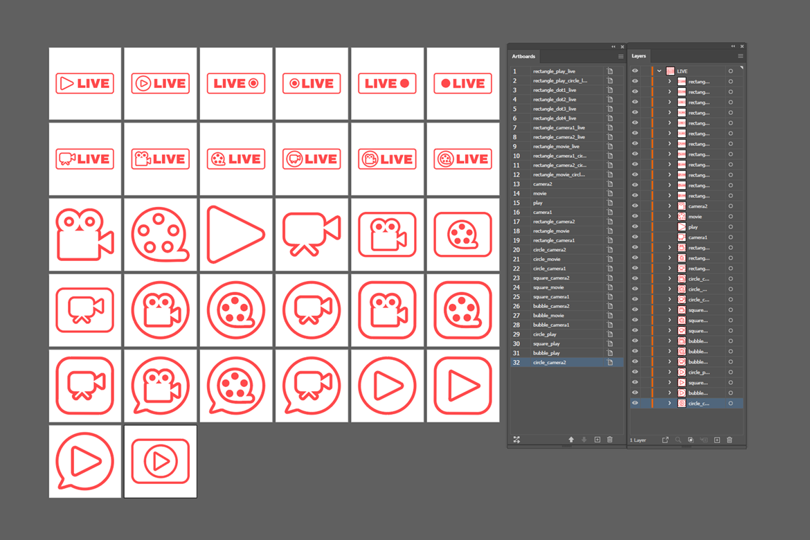 Download Набор иконок "Outline Live Stream Symbols Set Icon" / Outline Live Stream Symbols Set Icon - Набор иконок на тему social media live,streaming,stream,online,broadcast,multimedia,button,outline,irl,news,social,technology,internet,service,play,in real life,modern,network,information,video