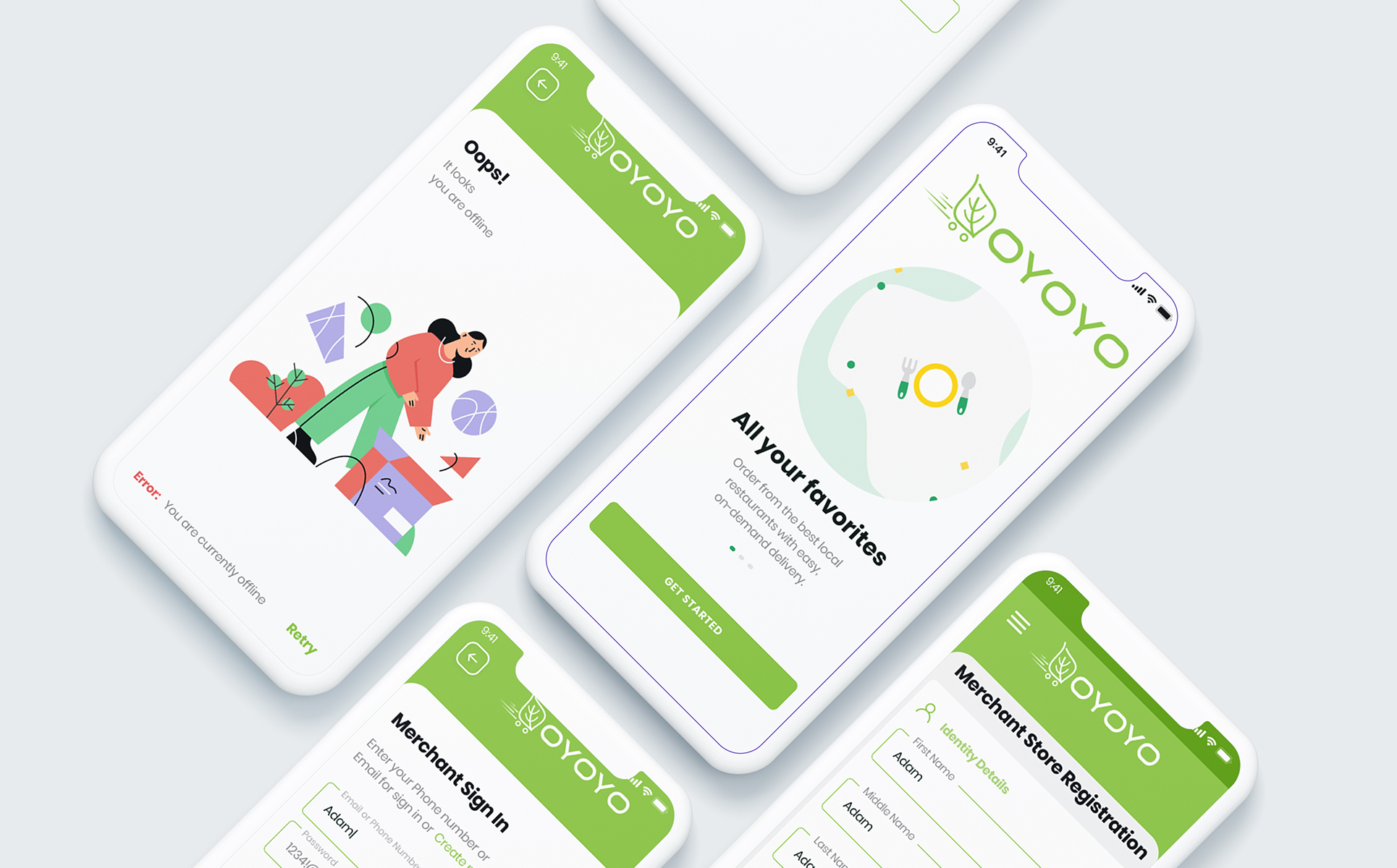 OYOYO- E commerce App UI Kit