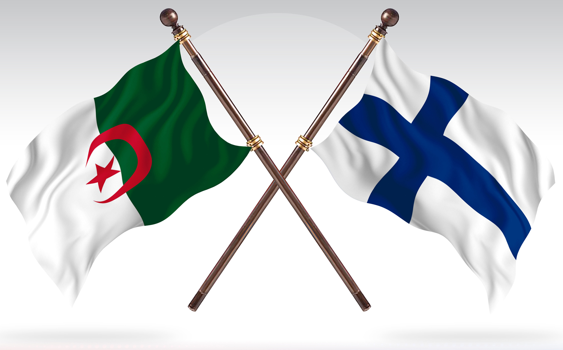 Download Иллюстрация "Algeria versus Finland Two Countries Flags - Illustration" / Algeria versus Finland Two Countries Flags - Illustration - Иллюстрация на тему графика national,patriotic,europe,asia,republic,map,flag,country,cartography,geography,nation,illustration,graphic,vector,state,world,isolated,symbol,border,icon