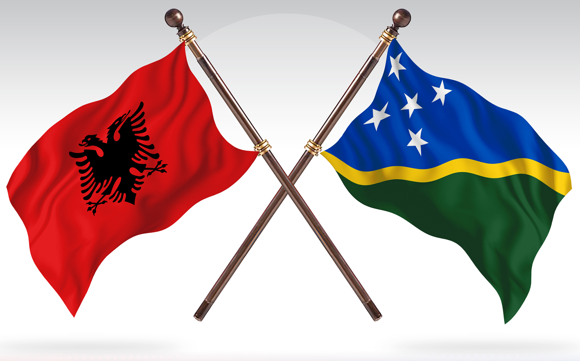 Download Иллюстрация "Albania versus Solomon Islands Two Countries Flags - Illustration" / Albania versus Solomon Islands Two Countries Flags - Illustration - Иллюстрация на тему графика national,patriotic,europe,asia,republic,map,flag,country,cartography,geography,nation,illustration,graphic,vector,state,world,isolated,symbol,border,icon