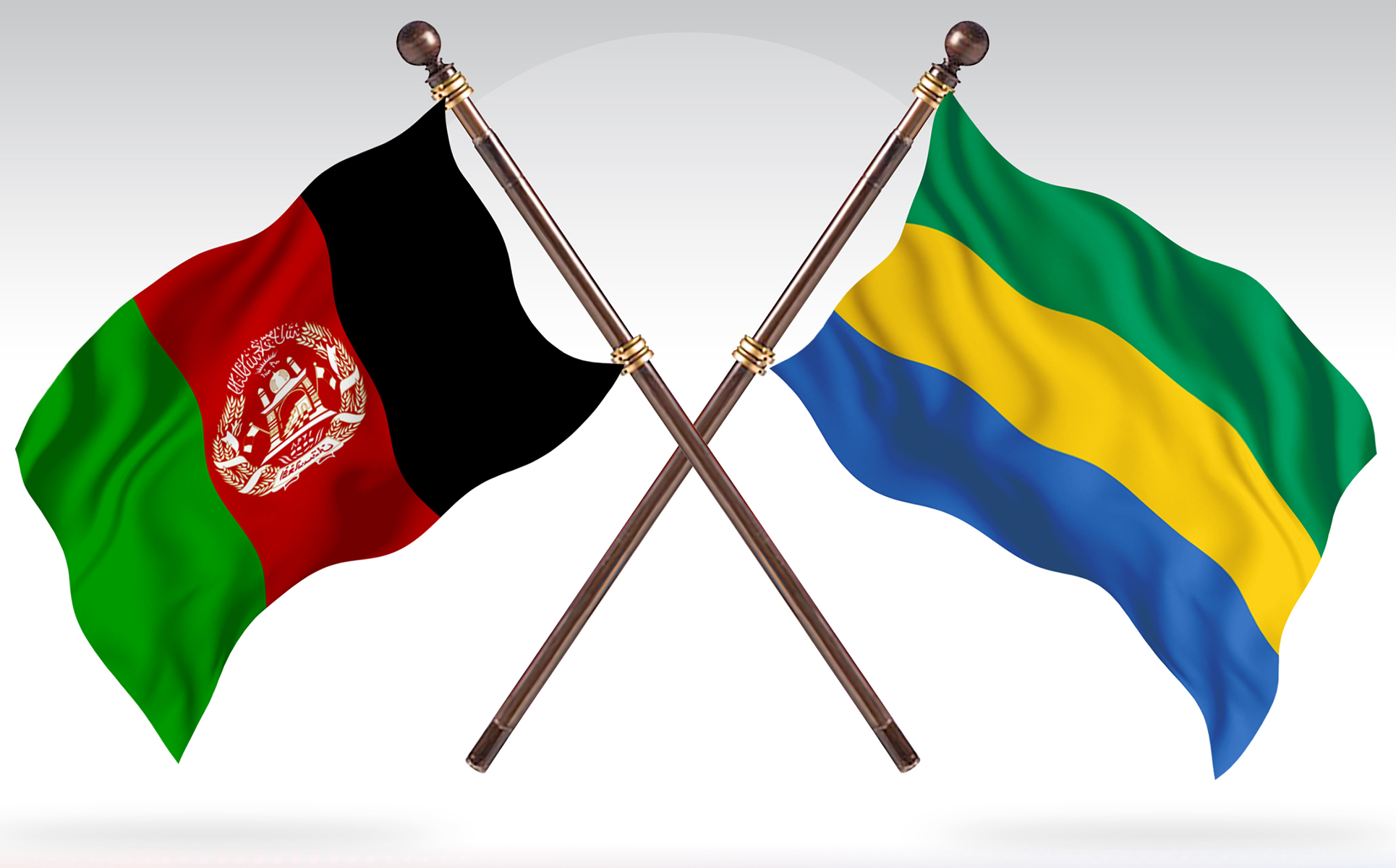Download Иллюстрация "Afghanistan versus Gabon Two Countries Flags - Illustration" / Afghanistan versus Gabon Two Countries Flags - Illustration - Иллюстрация на тему графика national,patriotic,europe,asia,republic,map,flag,country,cartography,geography,nation,illustration,graphic,vector,state,world,isolated,symbol,border,icon