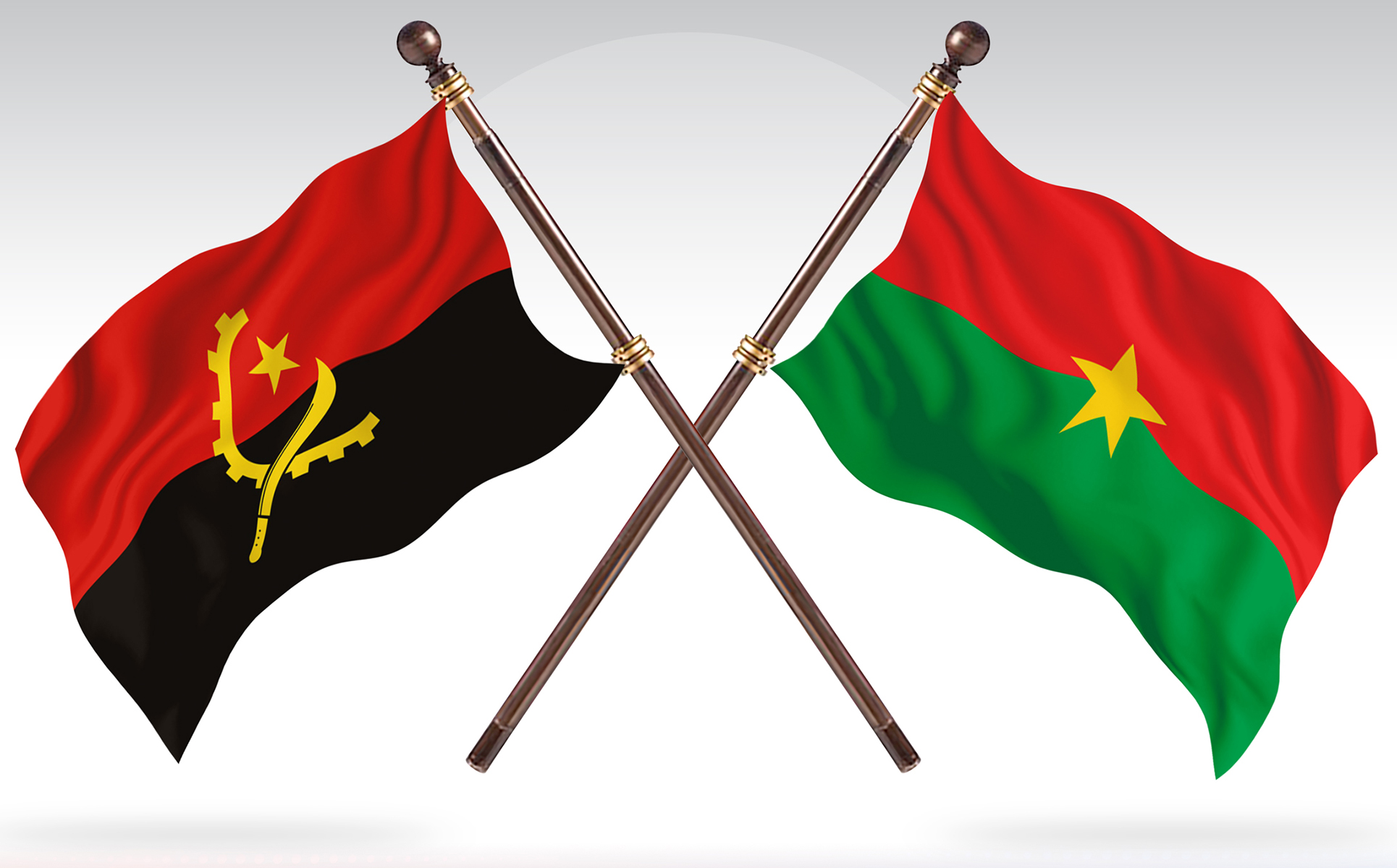 Download Иллюстрация "Angola versus Burkina Faso Two Countries Flags - Illustration" / Angola versus Burkina Faso Two Countries Flags - Illustration - Иллюстрация на тему графика national,patriotic,europe,asia,republic,map,flag,country,cartography,geography,nation,illustration,graphic,vector,state,world,isolated,symbol,border,icon
