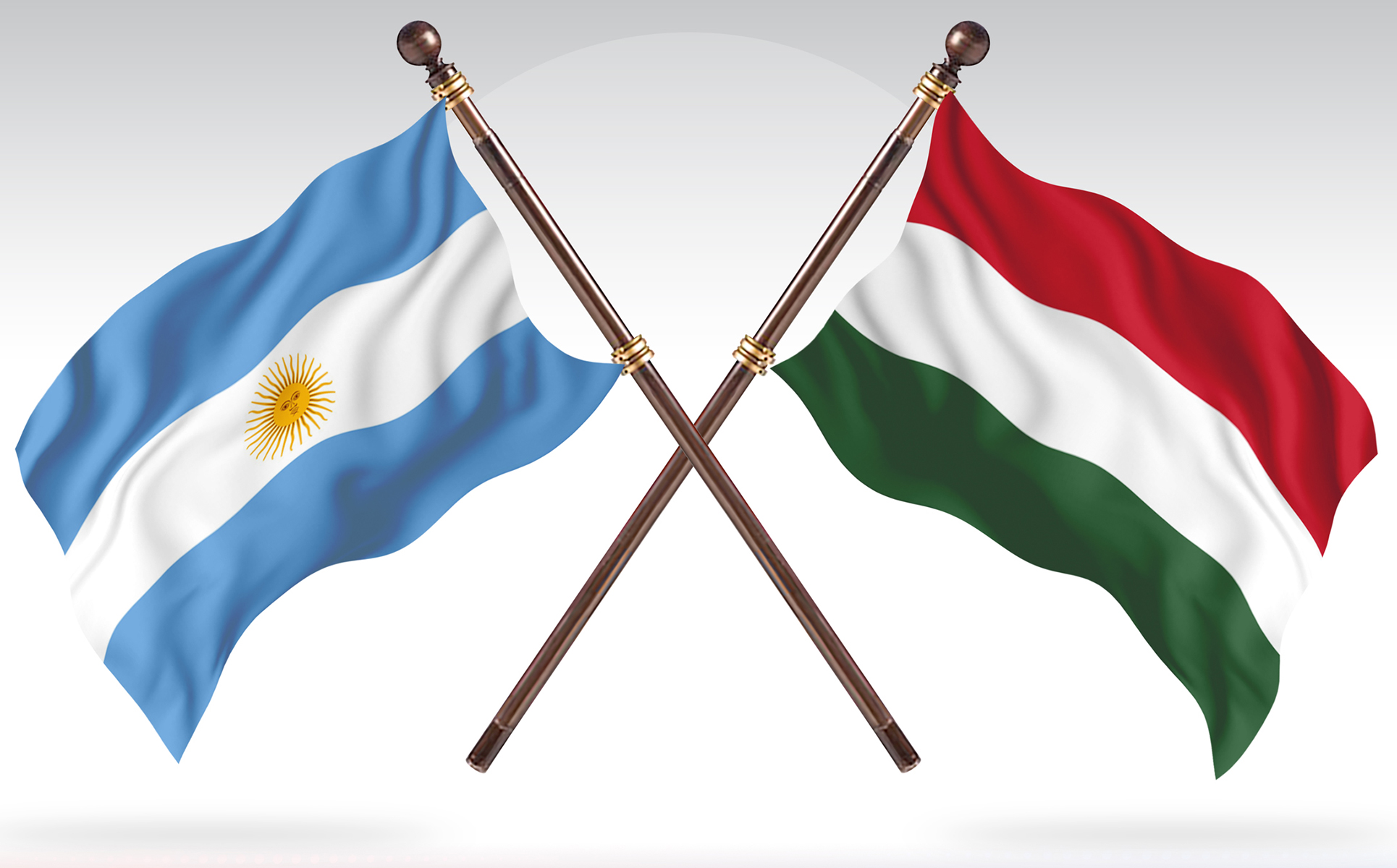 Download Иллюстрация "Argentina versus Hungary Two Countries Flags - Illustration" / Argentina versus Hungary Two Countries Flags - Illustration - Иллюстрация на тему графика national,patriotic,europe,asia,republic,map,flag,country,cartography,geography,nation,illustration,graphic,vector,state,world,isolated,symbol,border,icon