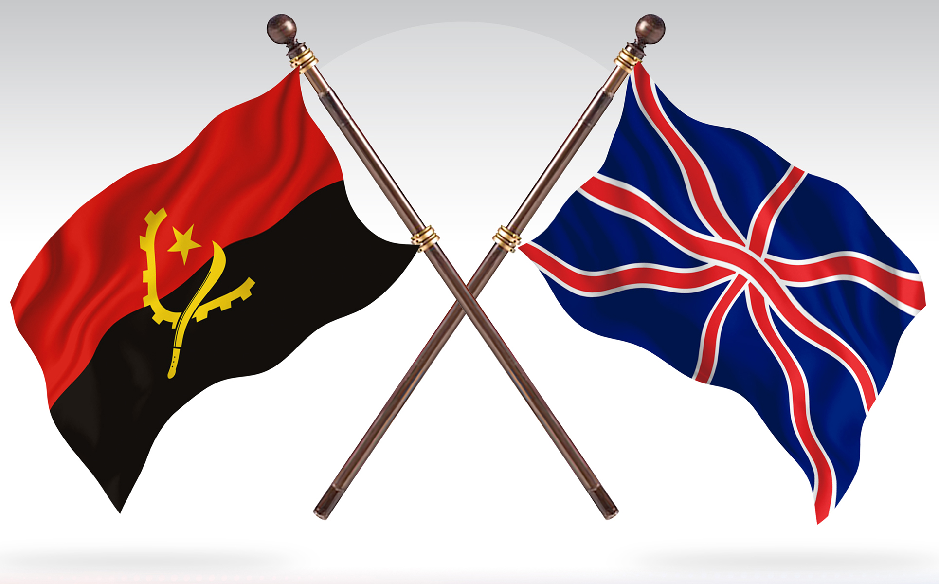 Download Иллюстрация "Angola versus United Kingdom Two Countries Flags - Illustration" / Angola versus United Kingdom Two Countries Flags - Illustration - Иллюстрация на тему графика national,patriotic,europe,asia,republic,map,flag,country,cartography,geography,nation,illustration,graphic,vector,state,world,isolated,symbol,border,icon