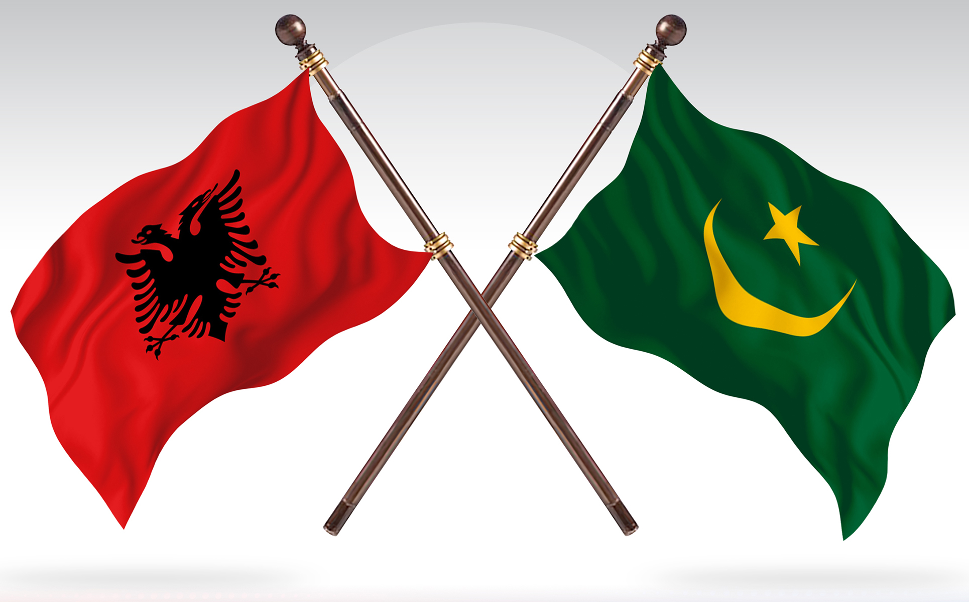 Download Иллюстрация "Albania versus Mauritania Two Countries Flags - Illustration" / Albania versus Mauritania Two Countries Flags - Illustration - Иллюстрация на тему графика national,patriotic,europe,asia,republic,map,flag,country,cartography,geography,nation,illustration,graphic,vector,state,world,isolated,symbol,border,icon