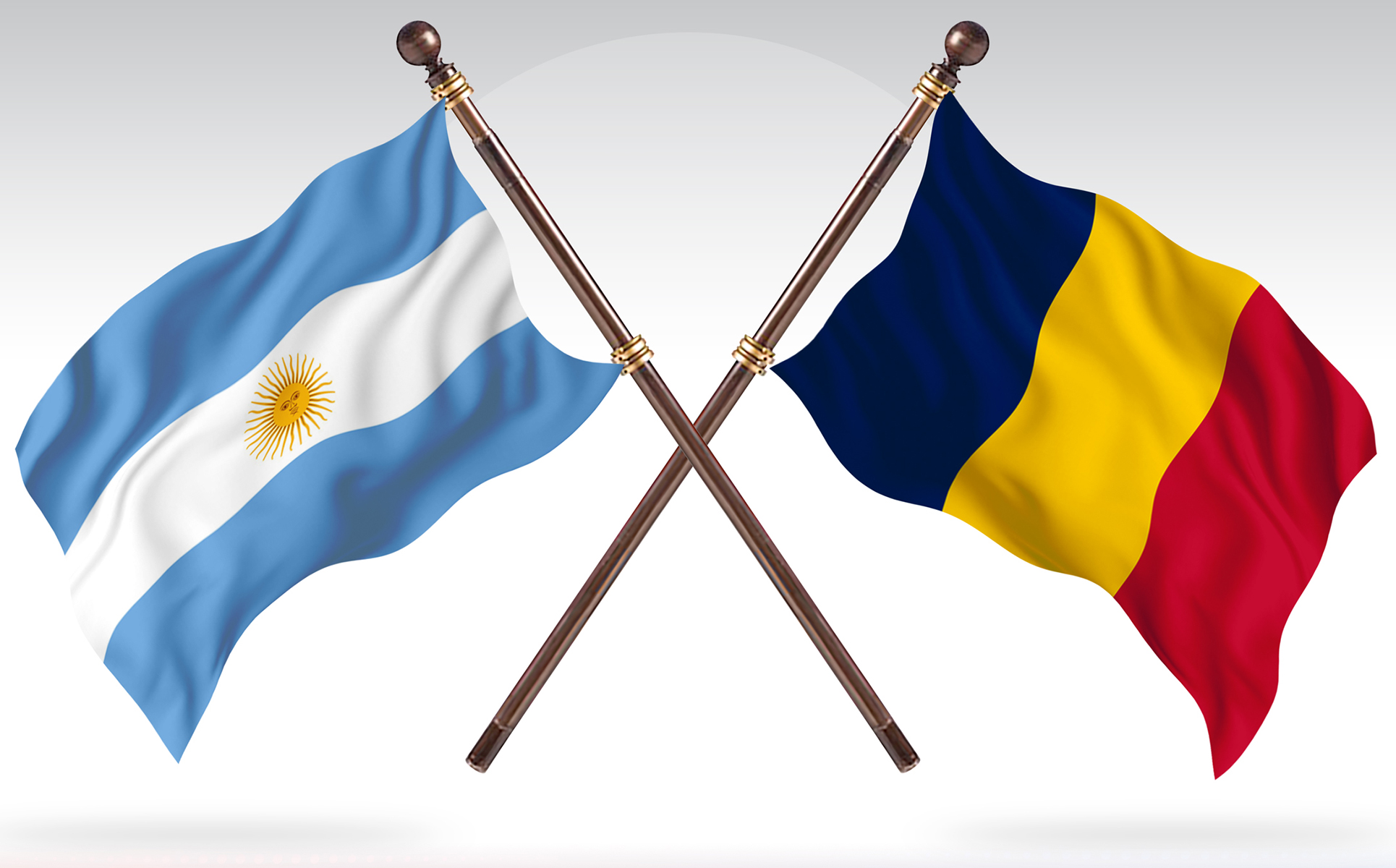 Download Иллюстрация "Argentina versus Chad Two Countries Flags - Illustration" / Argentina versus Chad Two Countries Flags - Illustration - Иллюстрация на тему графика national,patriotic,europe,asia,republic,map,flag,country,cartography,geography,nation,illustration,graphic,vector,state,world,isolated,symbol,border,icon