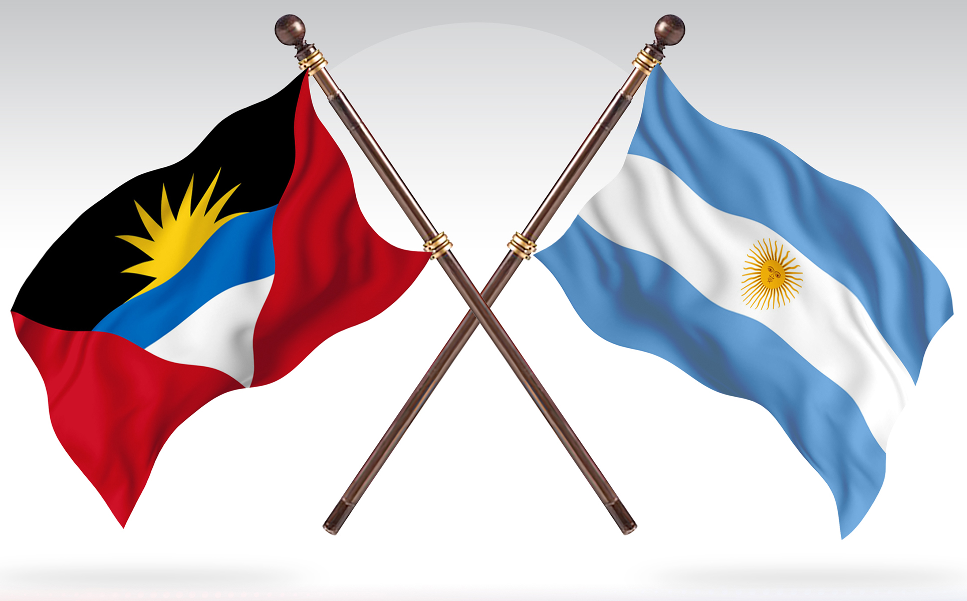 Download Иллюстрация "Antigua versus Argentina Two Countries Flags - Illustration" / Antigua versus Argentina Two Countries Flags - Illustration - Иллюстрация на тему графика national,patriotic,europe,asia,republic,map,flag,country,cartography,geography,nation,illustration,graphic,vector,state,world,isolated,symbol,border,icon