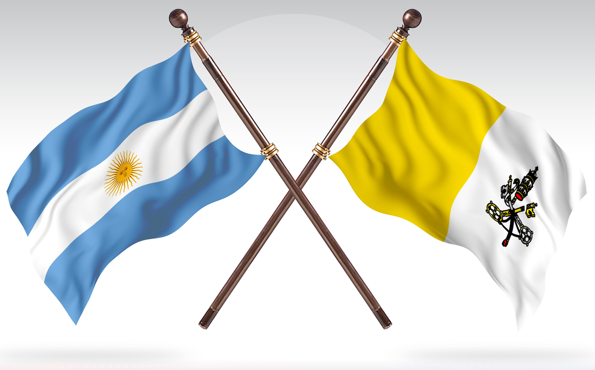 Download Иллюстрация "Argentina versus Holy See Two Countries Flags - Illustration" / Argentina versus Holy See Two Countries Flags - Illustration - Иллюстрация на тему графика national,patriotic,europe,asia,republic,map,flag,country,cartography,geography,nation,illustration,graphic,vector,state,world,isolated,symbol,border,icon